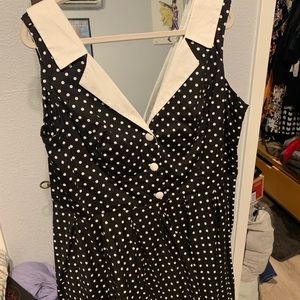 4XL Hell Bunny Polka Dot dress
